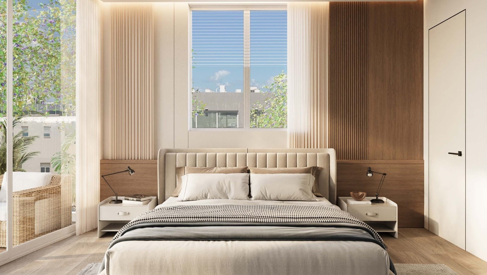 New 4-Room Apartment with a Garden-Facing Balcony in the Old North