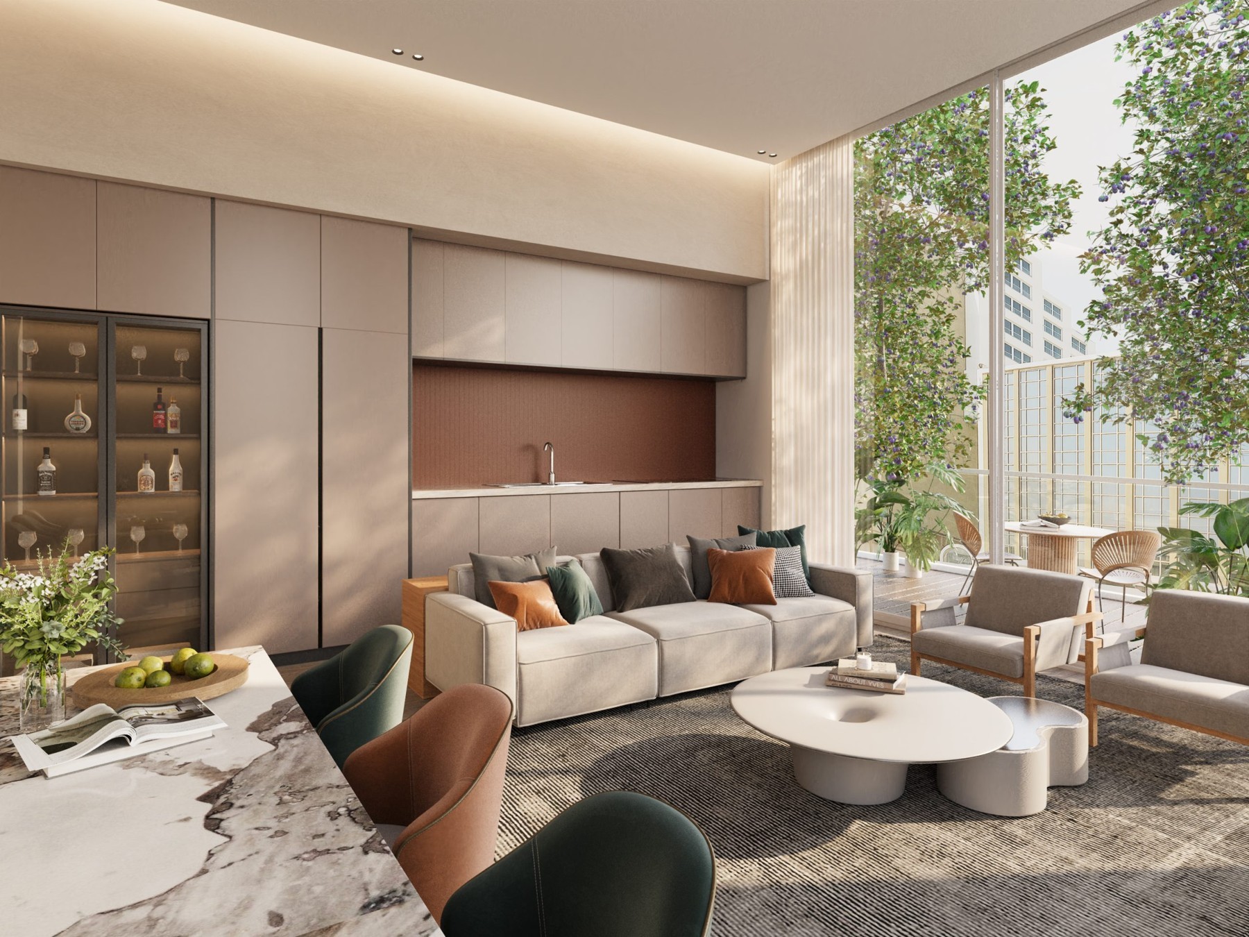 New Garden Apartment with a 105 sqm Private Garden near Dizengoff Square
