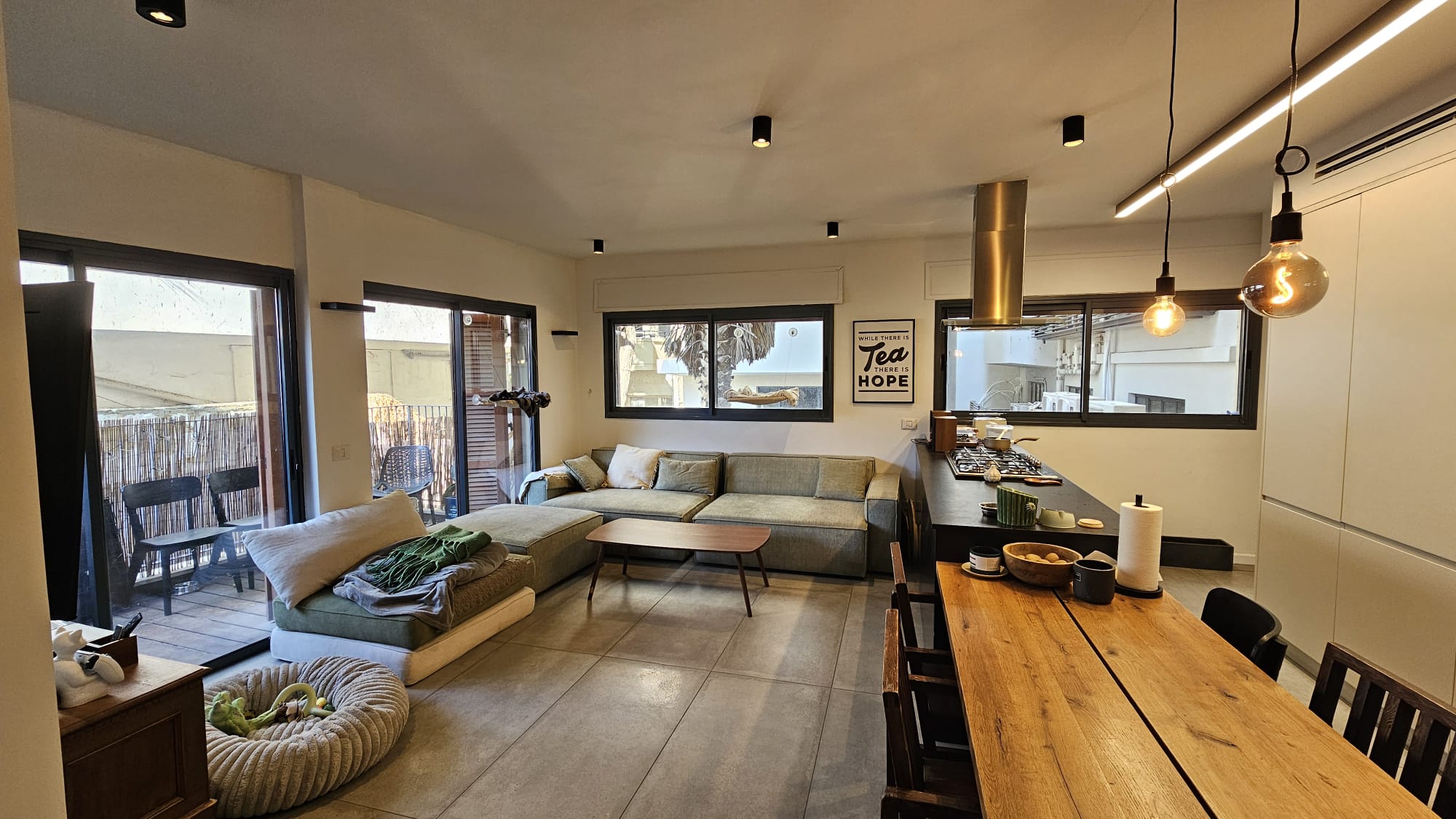 Bright and Quiet 3-Room Apartment with Two Balconies in the Noga Complex, Jaffa