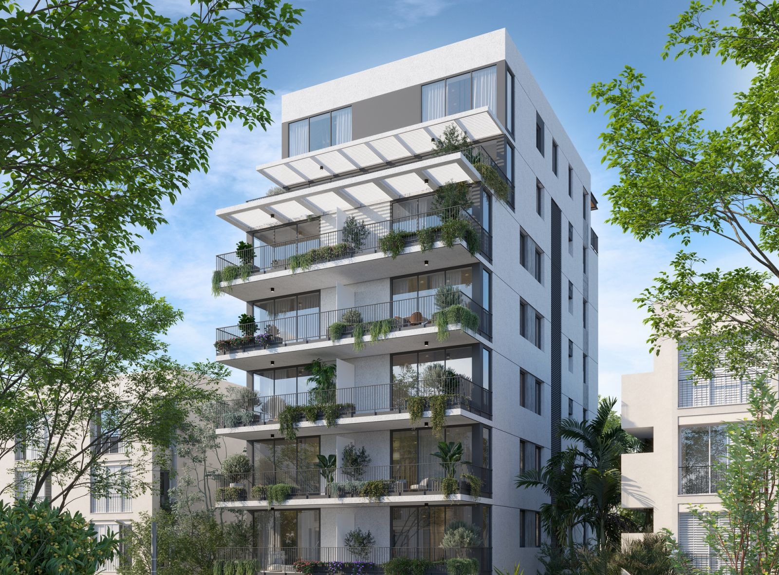 Spacious 5.5-Room Apartment in a New Boutique Project near Kikar HaMedina
