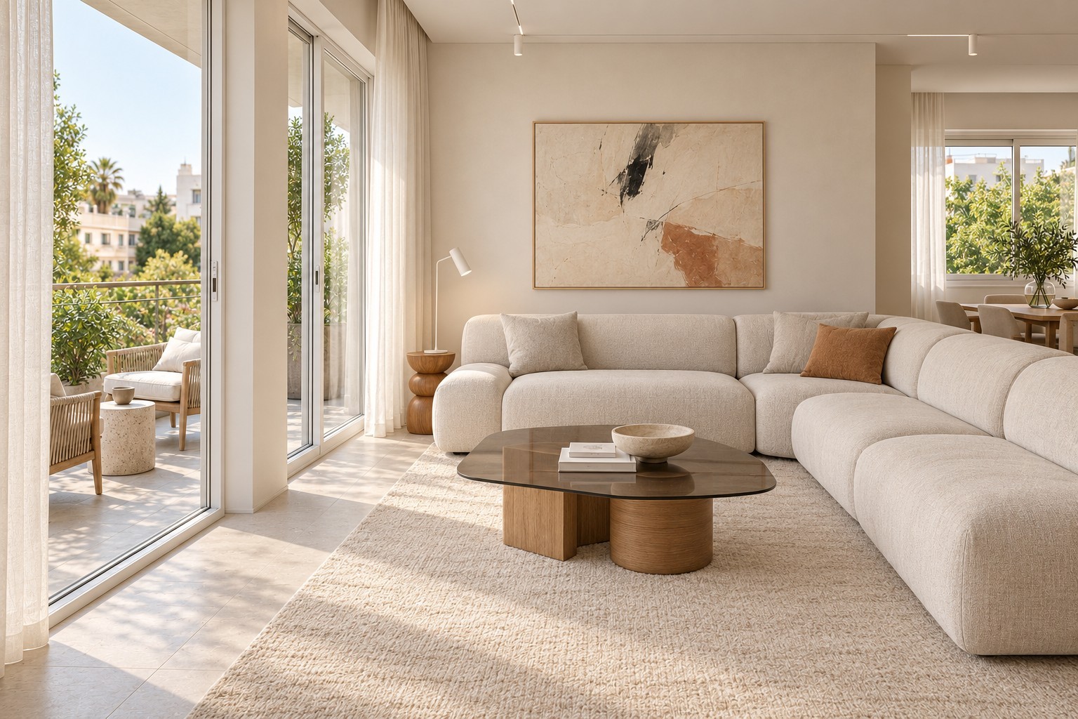New Garden Apartment with a Private Garden in the City Center