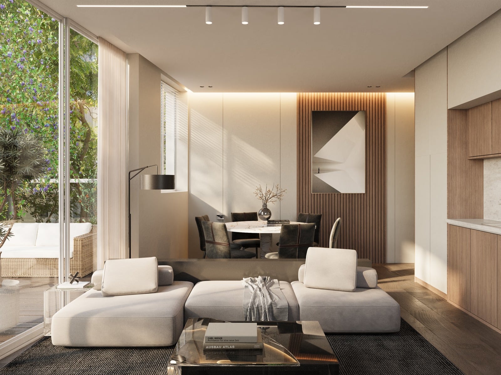 New 4-Room Apartment with a Garden-Facing Balcony in the Old North