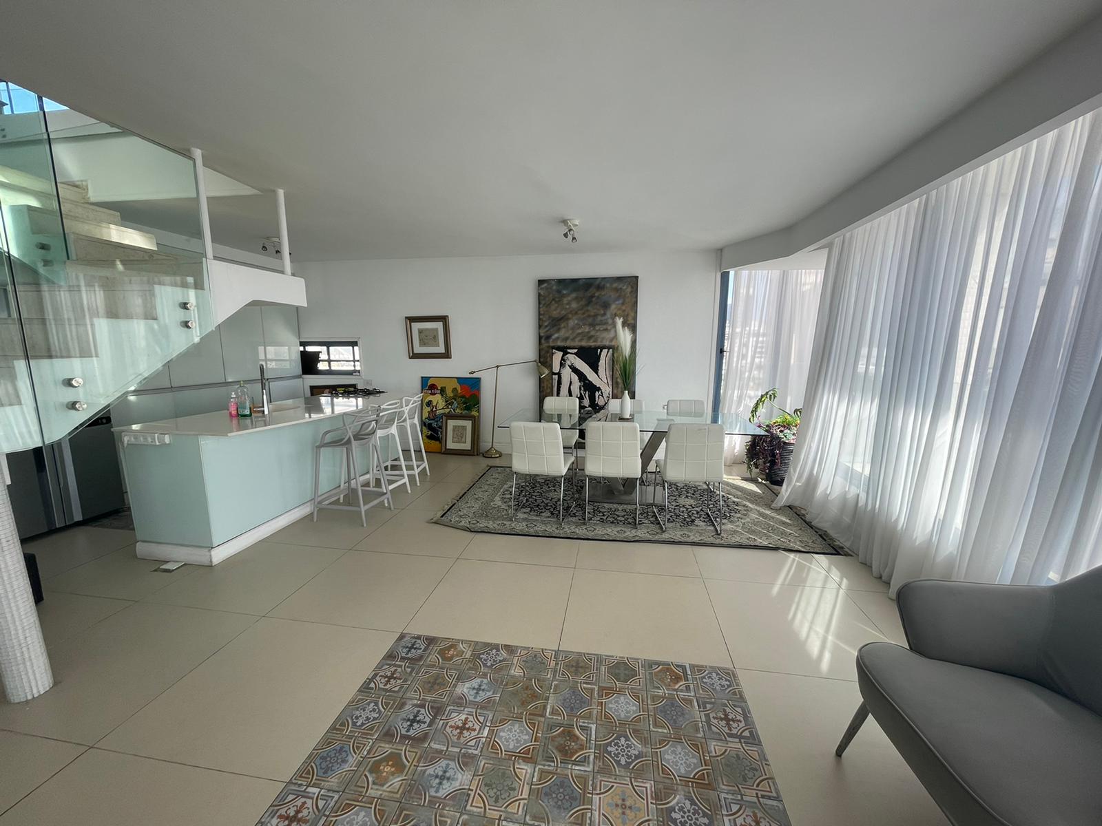Duplex penthouse next to the beach