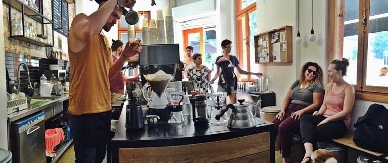 Top 5 Happiest Places To Drink Coffee In TLV