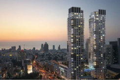 A 4 bedroom apartment on the 20th floor, with breathtaking view of the (SHARONA GARDENS TEL AVIV)