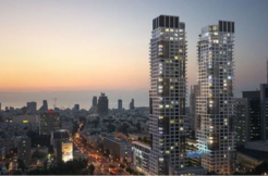A 4 bedroom apartment on the 20th floor, with breathtaking view of the (SHARONA GARDENS TEL AVIV)