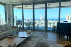 For Rent: exclusive 4 bedroom in the prestigious Frishman Tower! Open view of the sea and all of Tel Aviv!