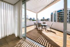 For Sale:  Amazing and luxurious 5-room duplex penthouse, completely renovated with a huge roof terrace
