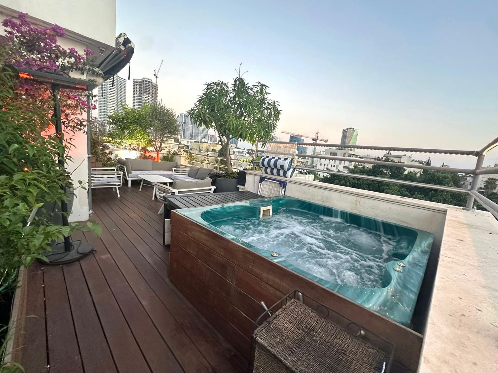 4-Bedroom Rooftop Penthouse with Huge Terrace in Boutique Building
