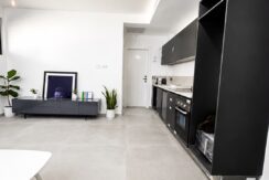 A fully designed and furnished 2-room apartment, in a new and prestigious building.